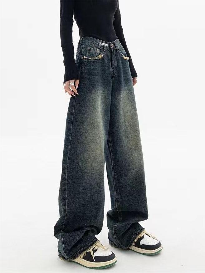 Sara - Vintage Baggy-Jeans im Boyfriend-Stil
