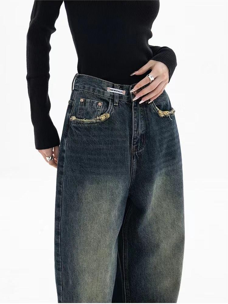 Sara - Vintage Baggy-Jeans im Boyfriend-Stil