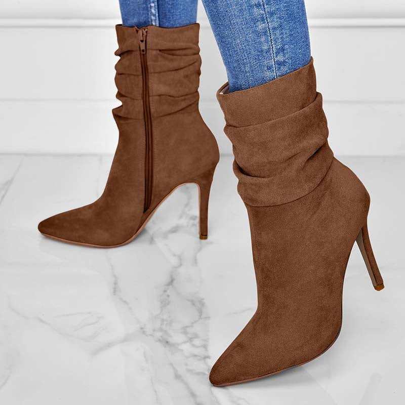 Joanne – Stiefelette mit Spitzem Zehen und Stiletto-Absatz