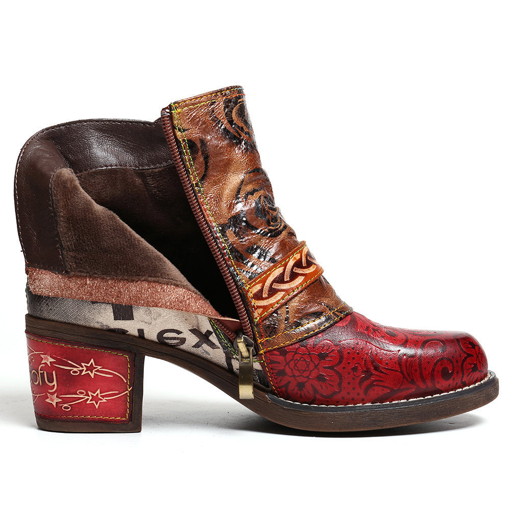 Donna – Schlangenleder Damenstiefel