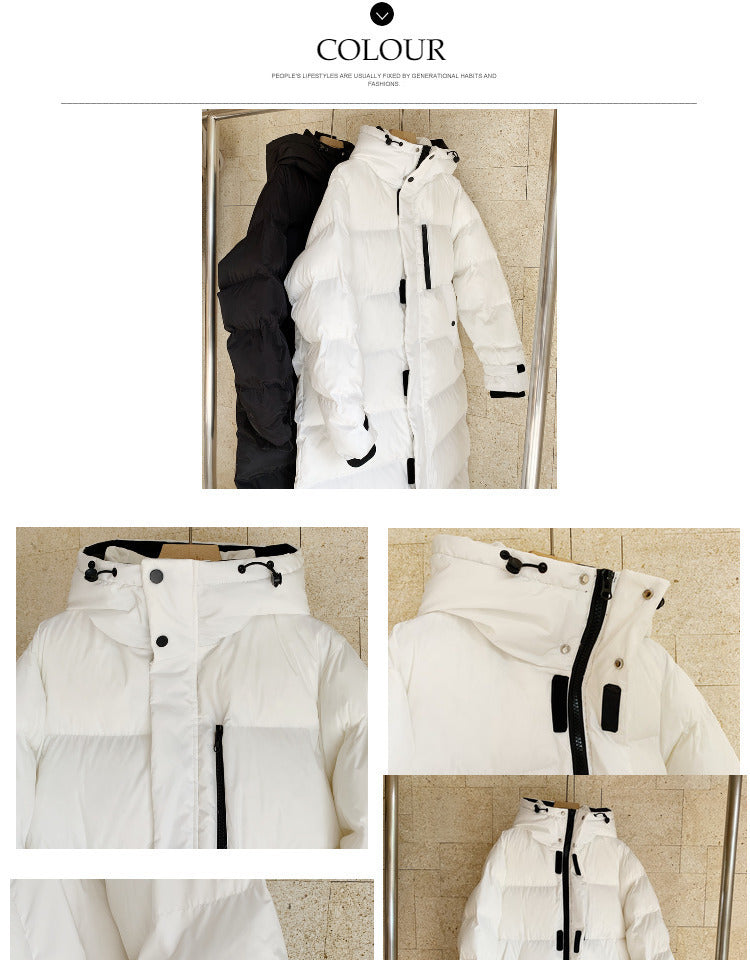 Catherine – Mittellanger Damen-Daunenmantel im koreanischen Stil