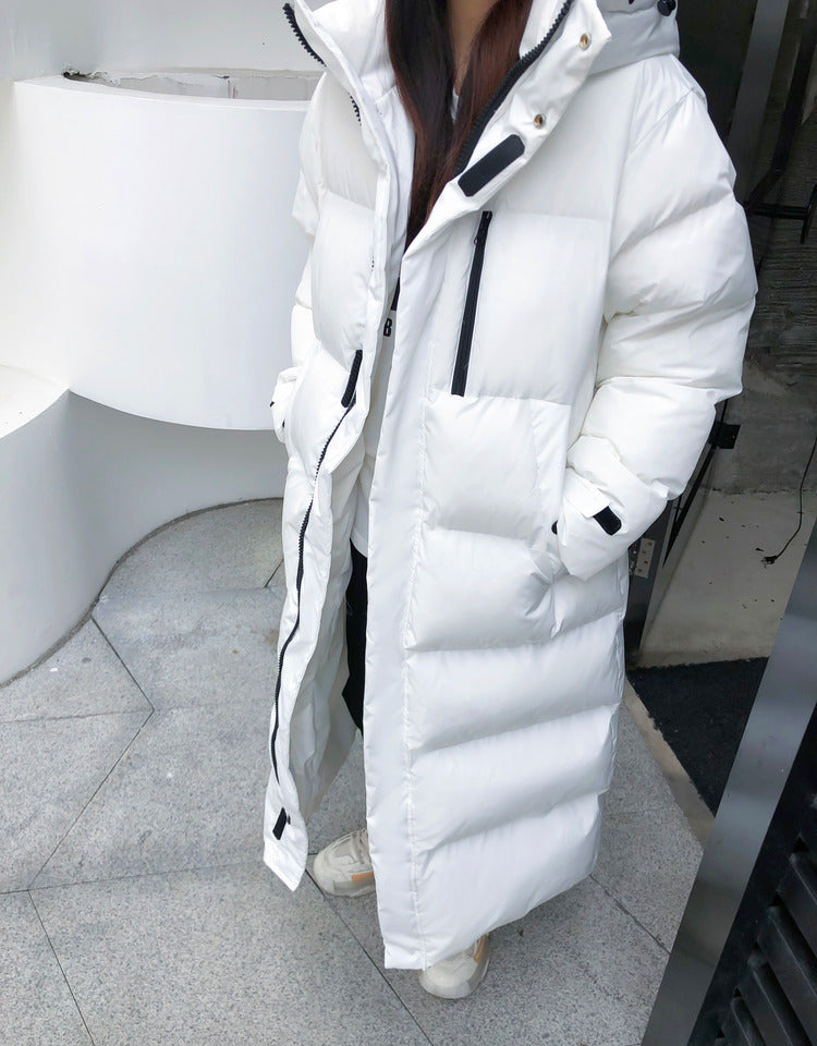 Catherine – Mittellanger Damen-Daunenmantel im koreanischen Stil