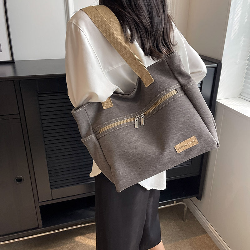Mandy – Canvas Schultertaschen Damenhandtasche