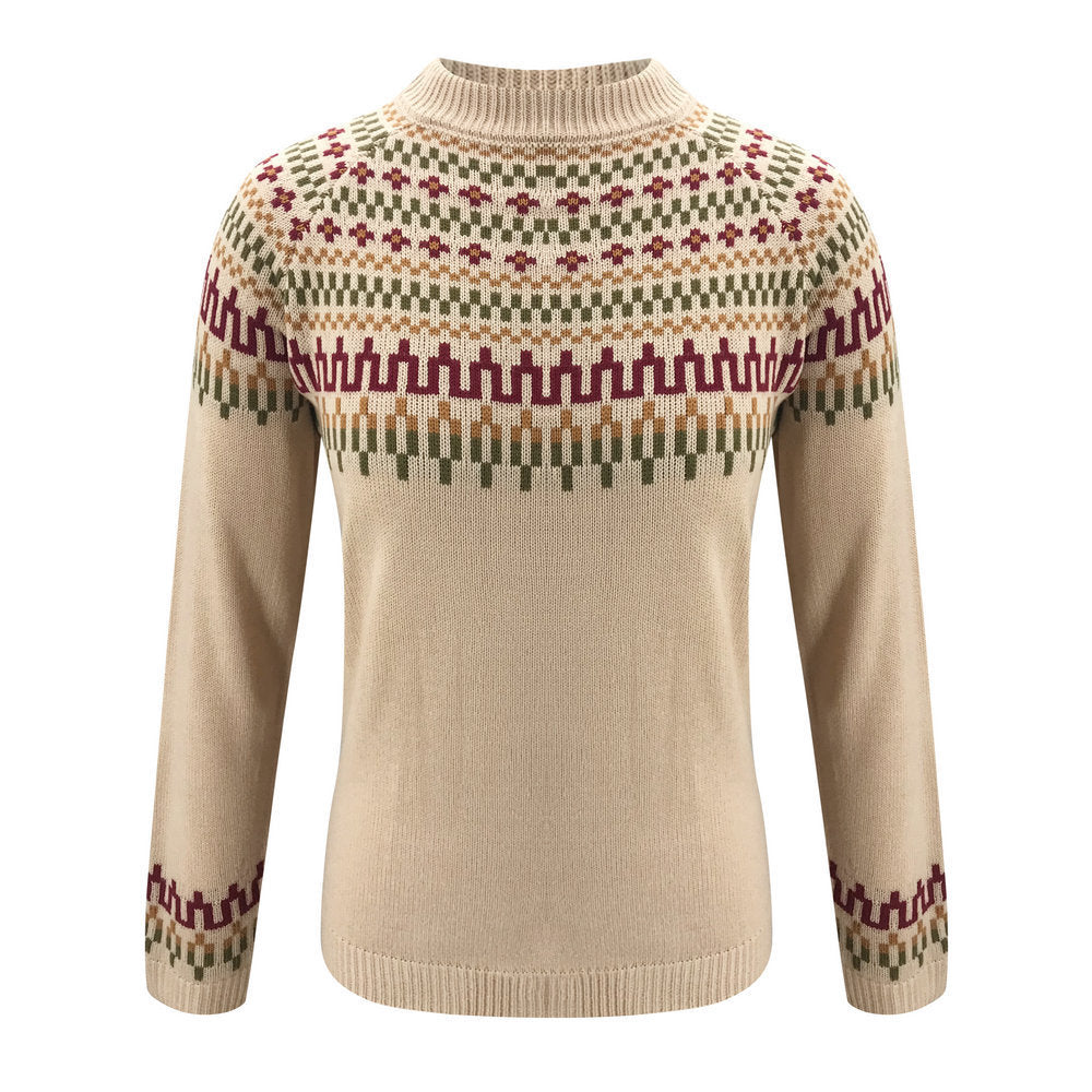 Joanne – Bedruckter Neutraler Pullover