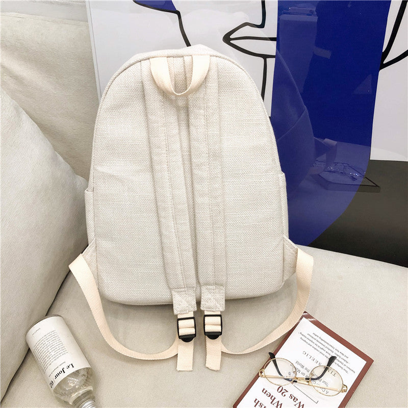 Shirley – Einfacher Unisex-Rucksack in Solide Farbe