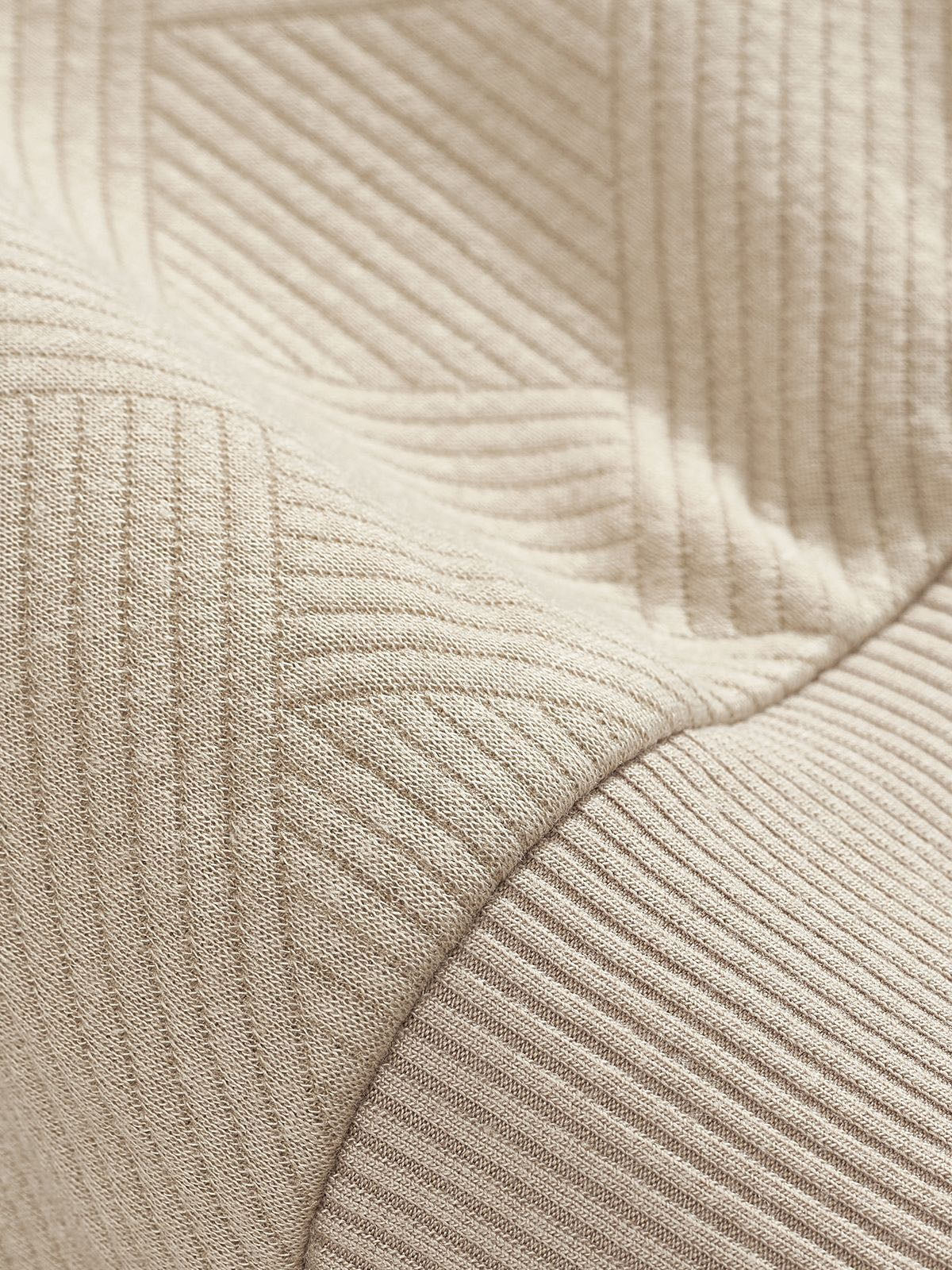 Herren Pullover mit Halbzipp und dezentem Muster – Smart-Casual & Büro-Look