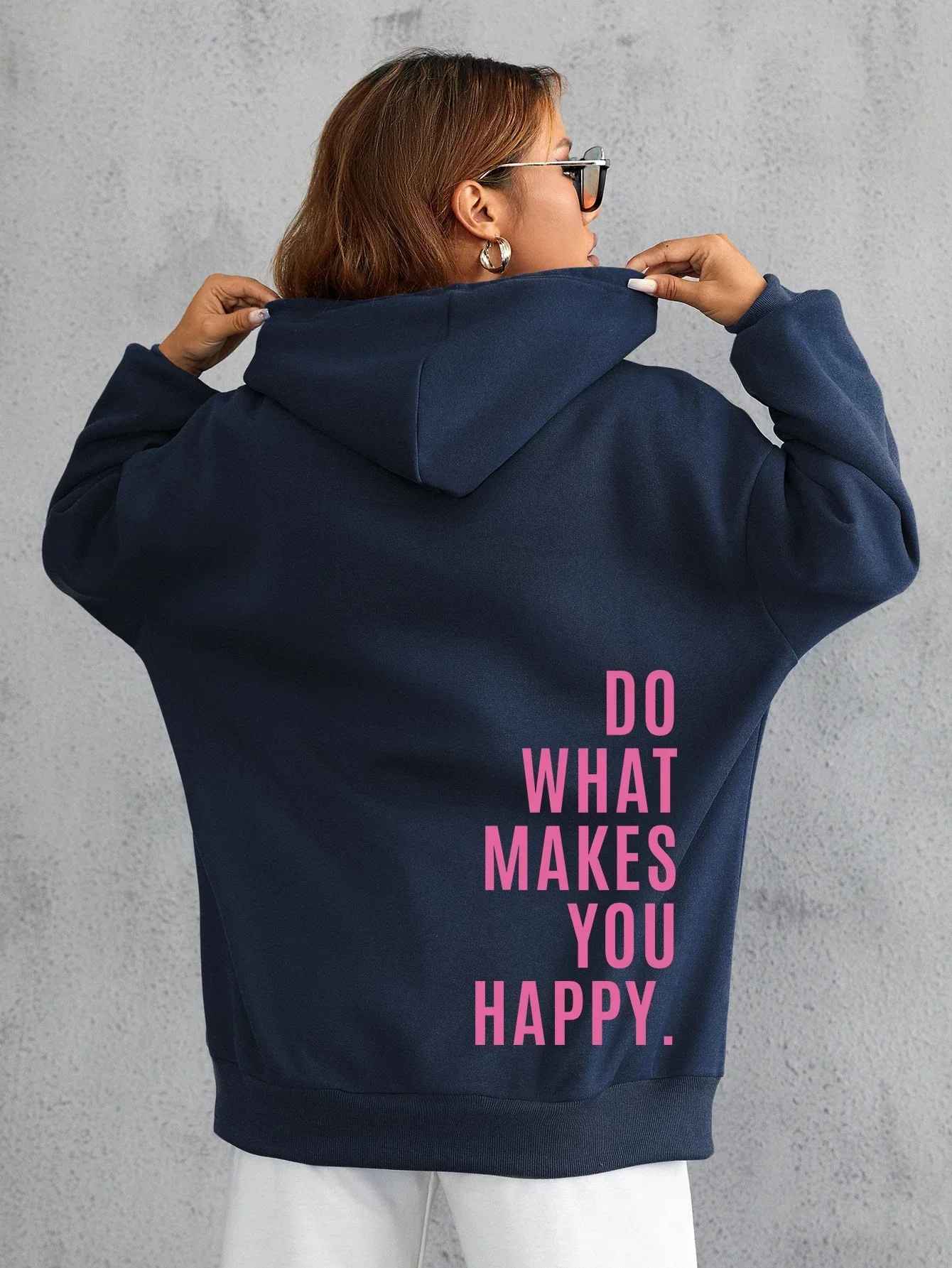 Leonie - Damen Hoodie - Lässiger Streetstyle mit Schriftzug