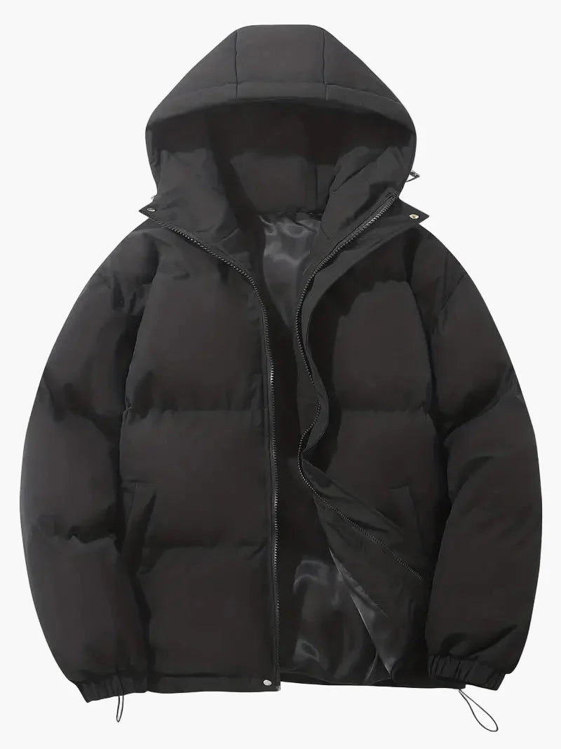 Herren Winter Daunenjacke mit Kapuze – Klassischer Stil für Alltag & Outdoor
