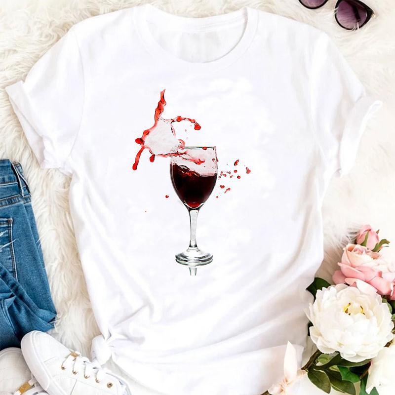 Miranda – Bedrucktes Damen-Shirt mit Kurzarm