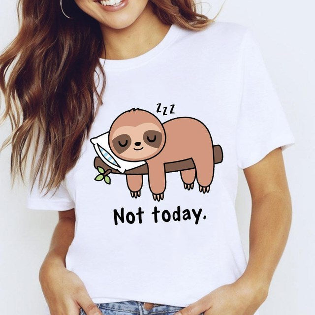 Rose – Harajuku T-Shirts mit Sternenmuster für Damen