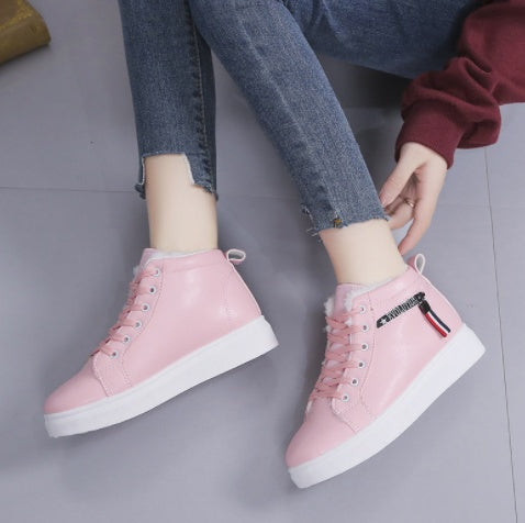 Hannah – Damenstiefel mit Plüsch und Kurzschaft