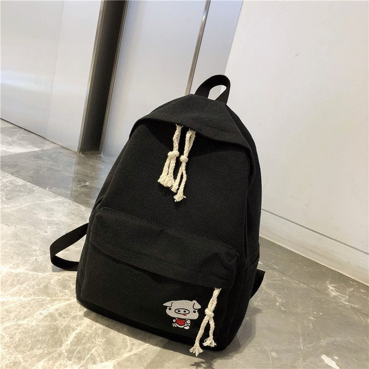 Shirley – Einfacher Unisex-Rucksack in Solide Farbe
