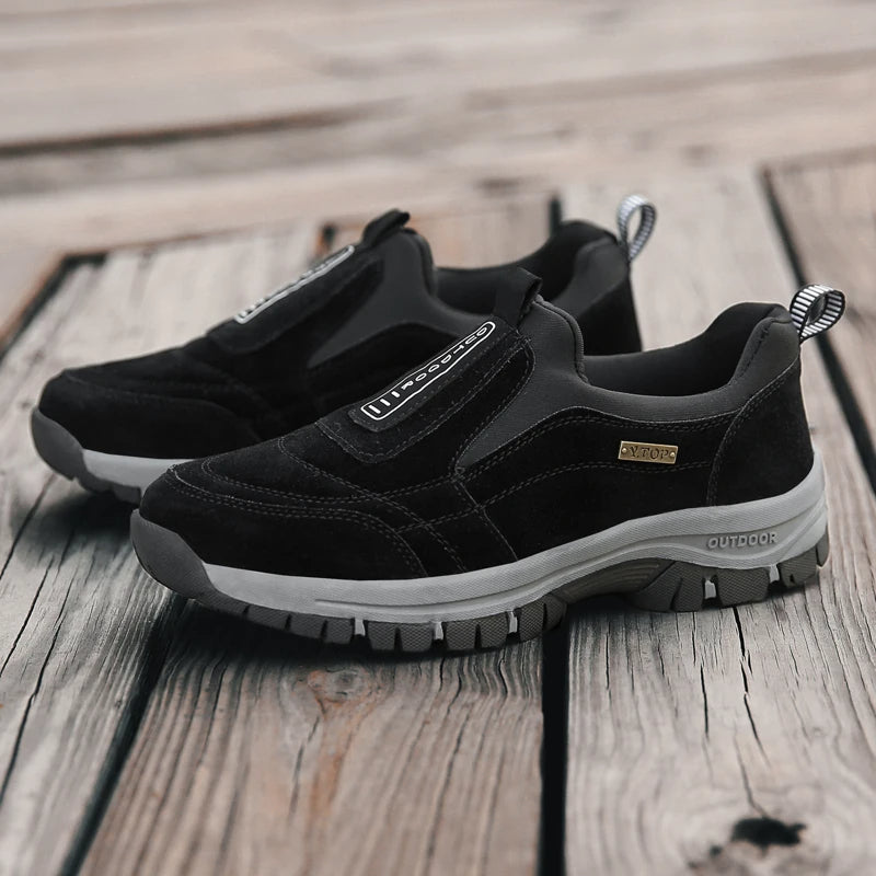 Herren Orthopädische Outdoor Wanderschuhe – Bequeme Slipper für Alltag und Freizeit