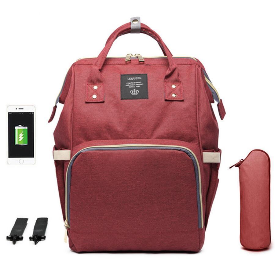 Amy – Große Kapazität Wickeltasche für Reisen
