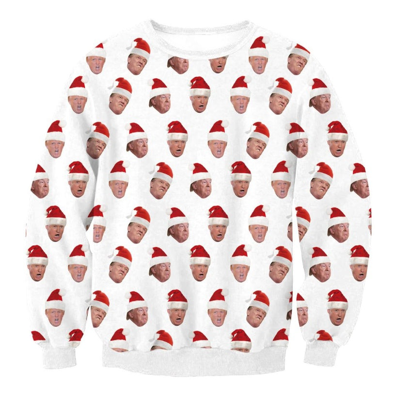Hayley – Lustiger Weihnachtspullover mit Santa-Elf-Design für Damen