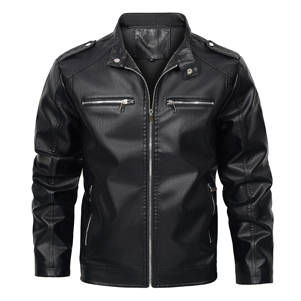 Rodney – Motorradjacke mit Stehkragen für Herren