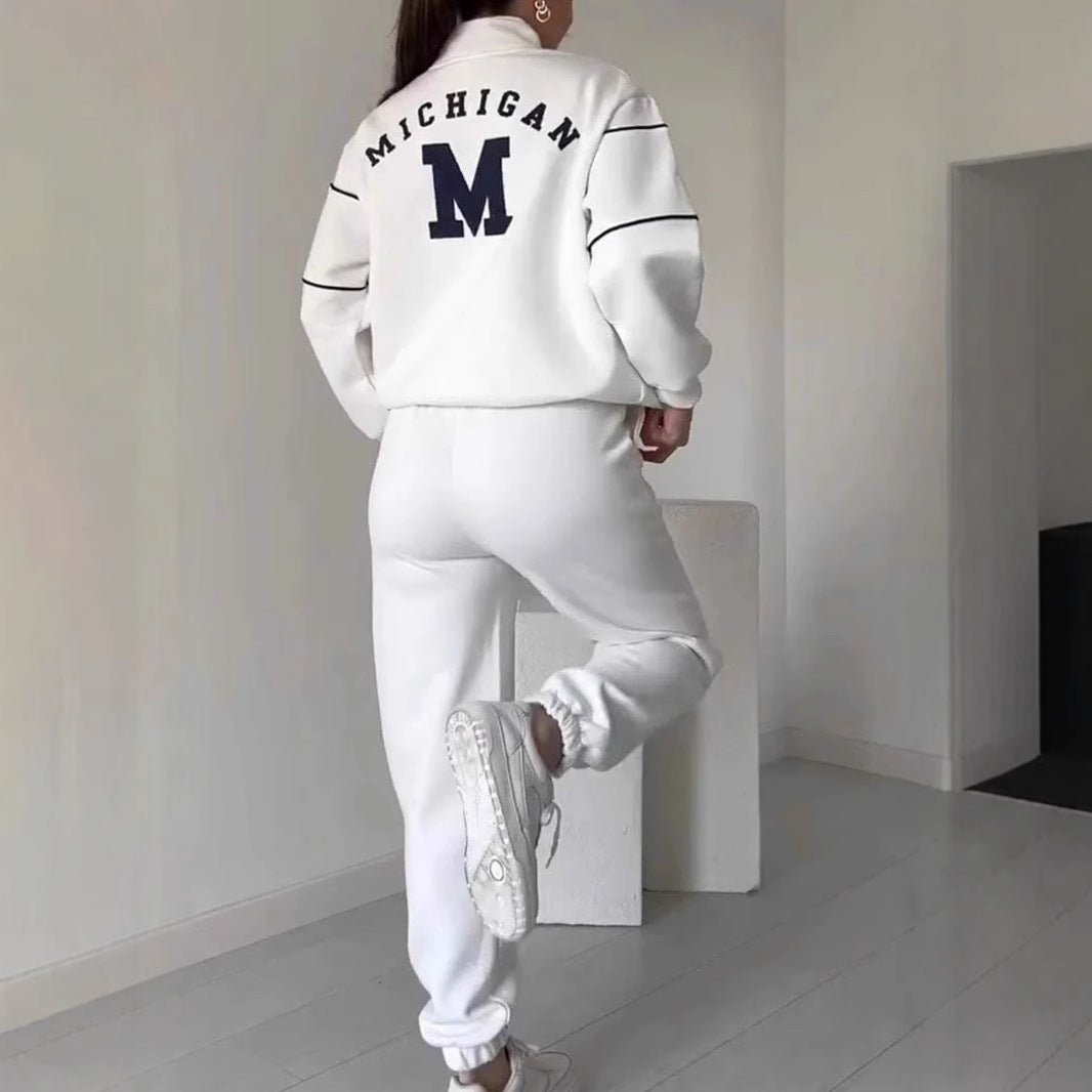Jade – Lässiges Damen-Sweatshirt-Set mit Taschen