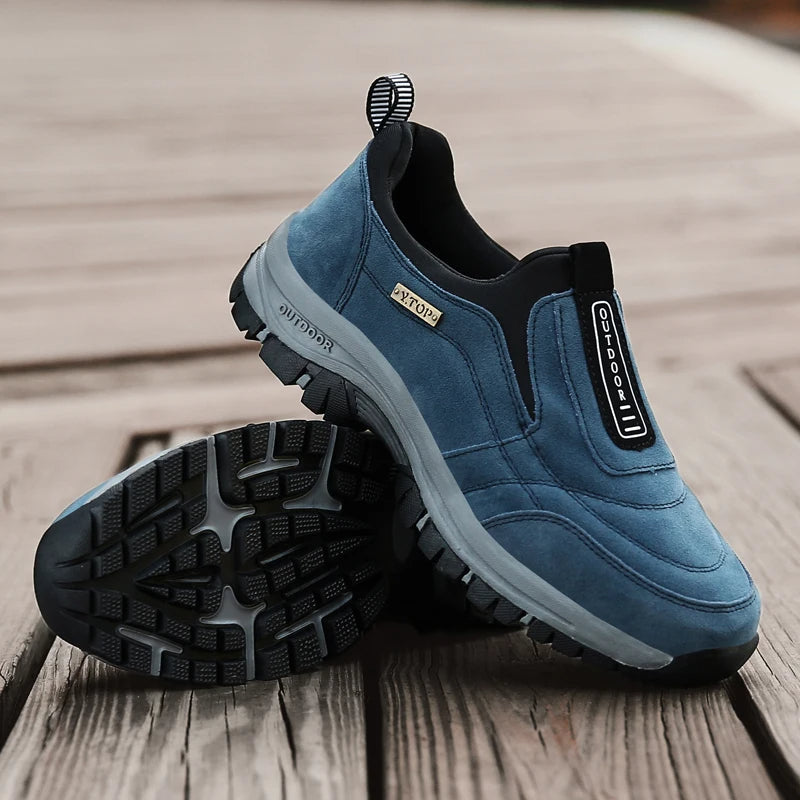 Herren Orthopädische Outdoor Wanderschuhe – Bequeme Slipper für Alltag und Freizeit