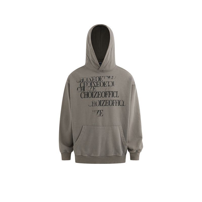 Dylan – Herren Hoodie mit Wasserwaschdruck