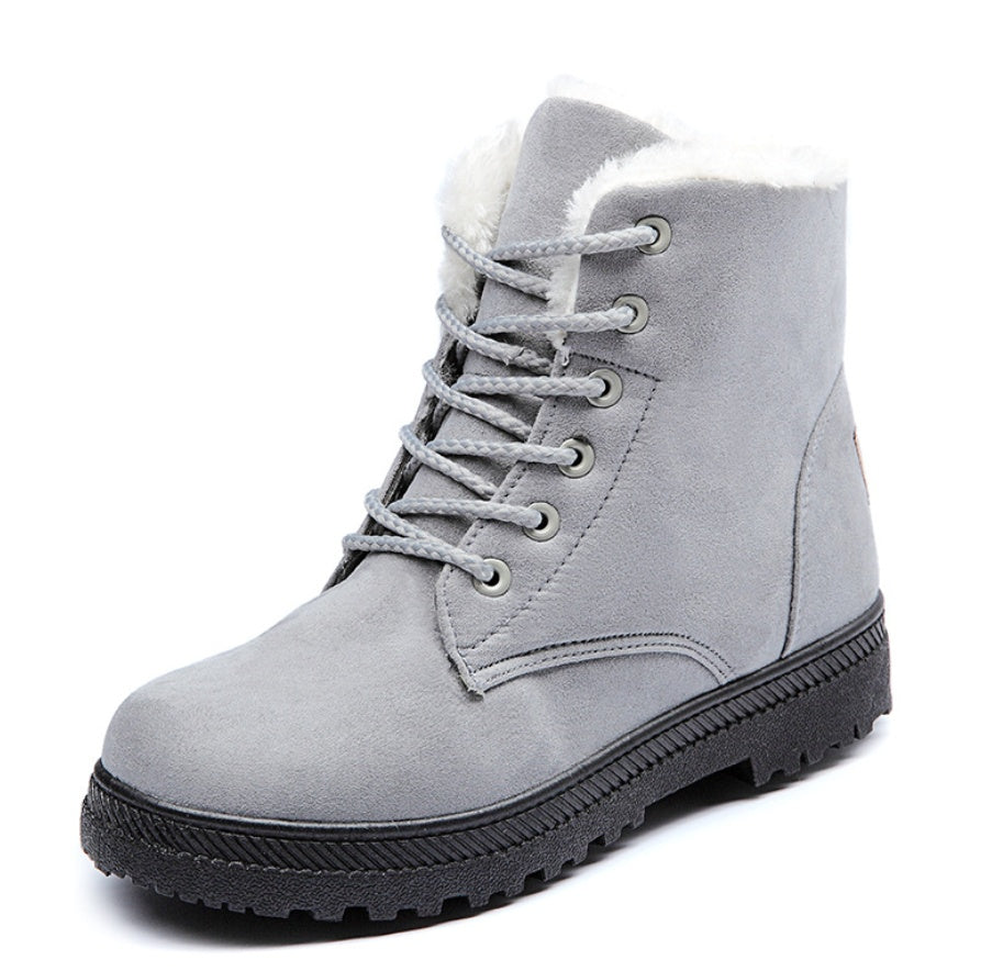 Helen – Damenwinterstiefel mit Kunstplüsch