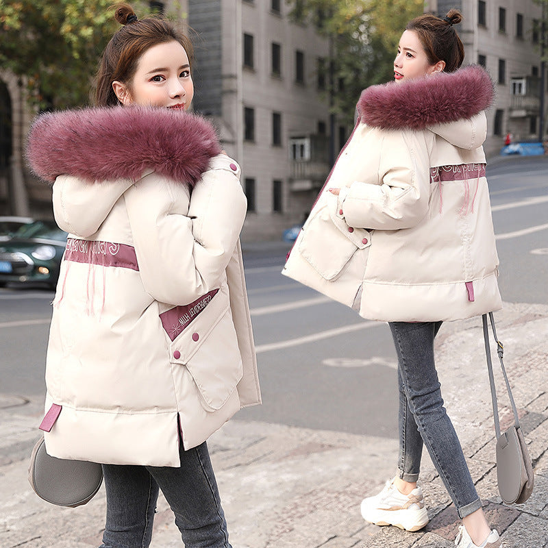 Barbara – Kurze Damen-Daunenjacke aus Baumwolle
