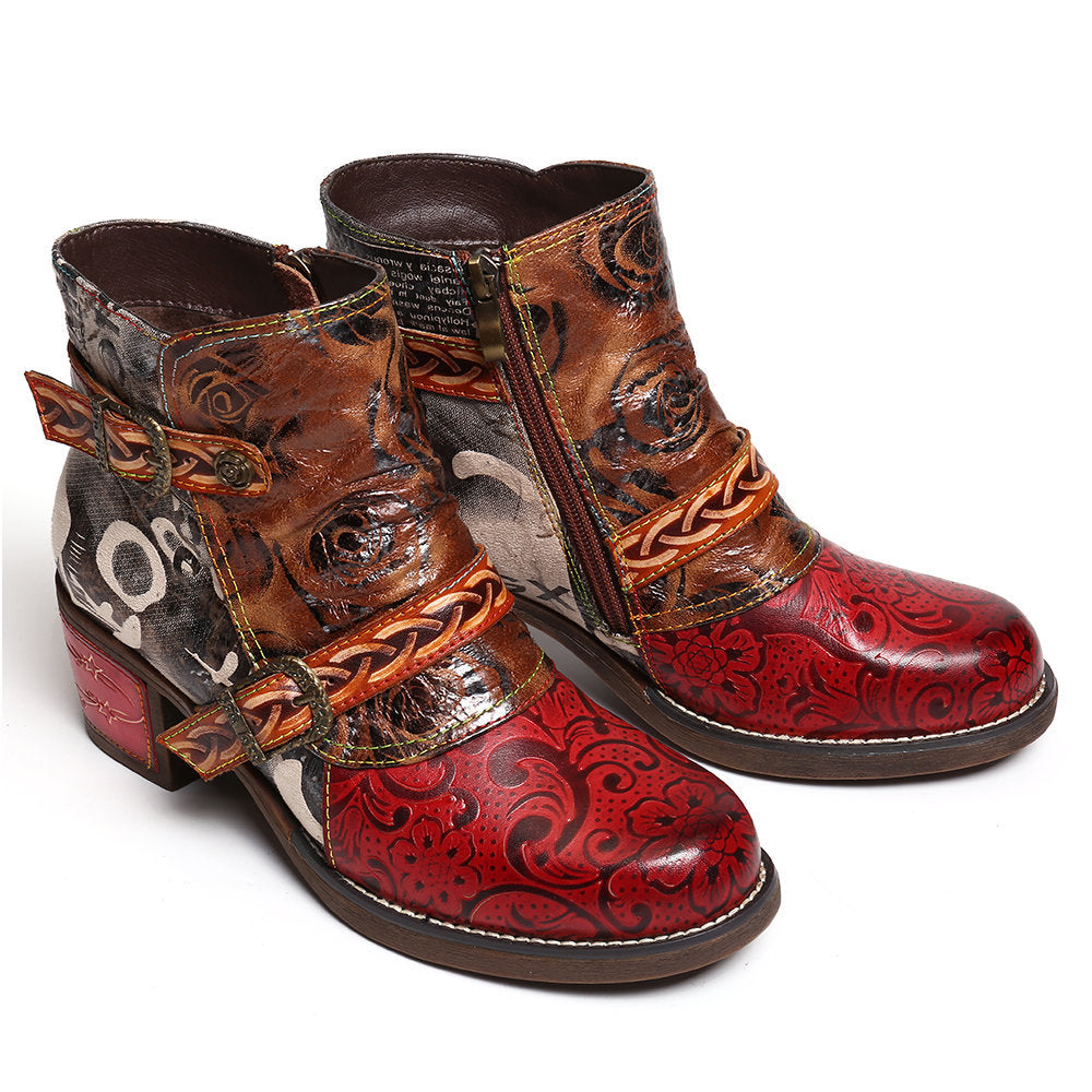 Donna – Schlangenleder Damenstiefel