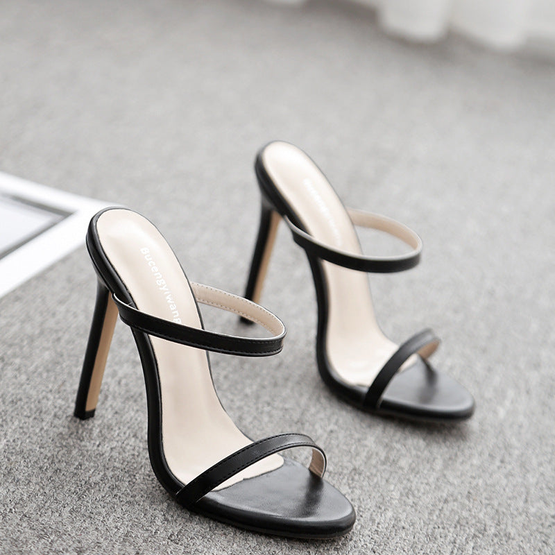 Kelly – Stiletto Damen Sandaletten mit hohem Absatz