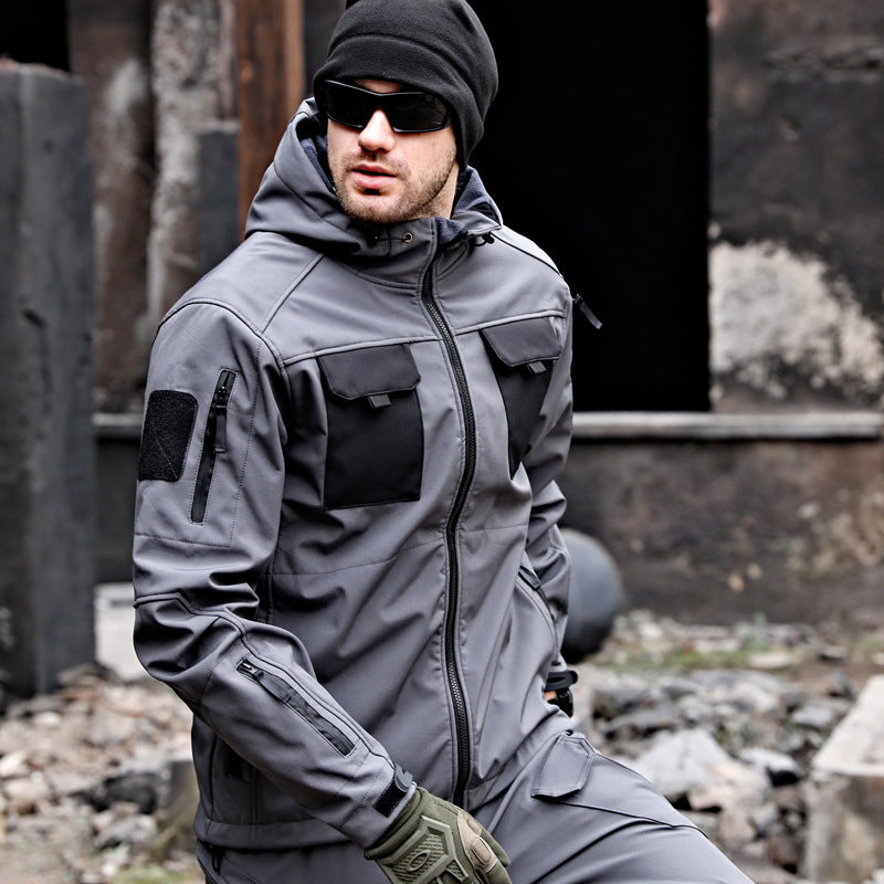 Victor – Taktische Softshelljacke Wasserdichter Outdoor-Windbreaker