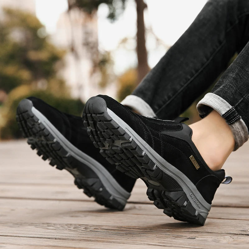Herren Orthopädische Outdoor Wanderschuhe – Bequeme Slipper für Alltag und Freizeit
