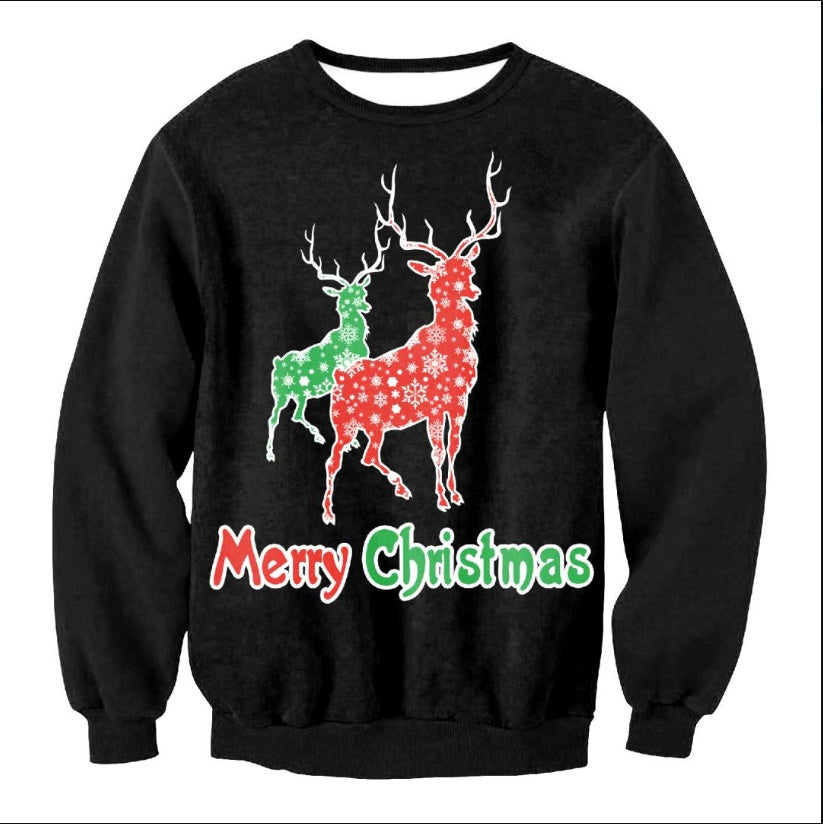 Hayley – Lustiger Weihnachtspullover mit Santa-Elf-Design für Damen
