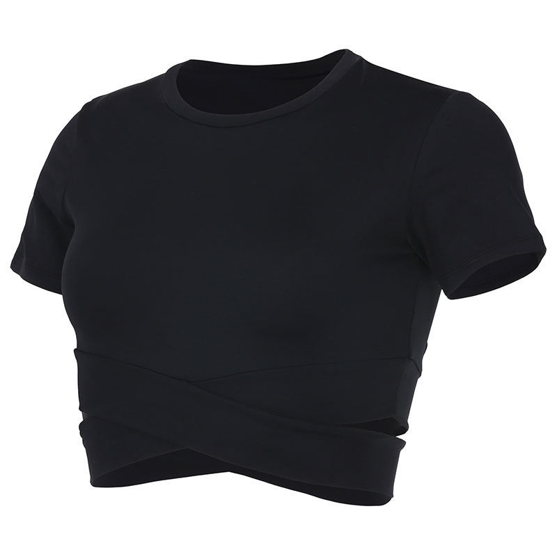 Amanda – Damen Yoga T-Shirt aus Milchseide