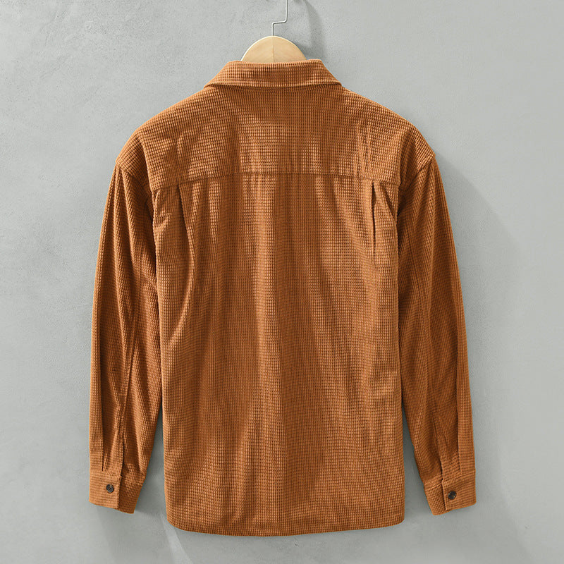 Jim – Japanischer Style Langarmhemd für Herren