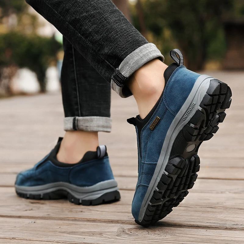 Herren Orthopädische Outdoor Wanderschuhe – Bequeme Slipper für Alltag und Freizeit