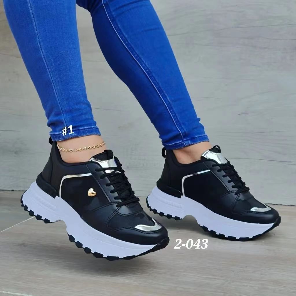 Abigail – Modische Damen-Sneaker mit Absatz