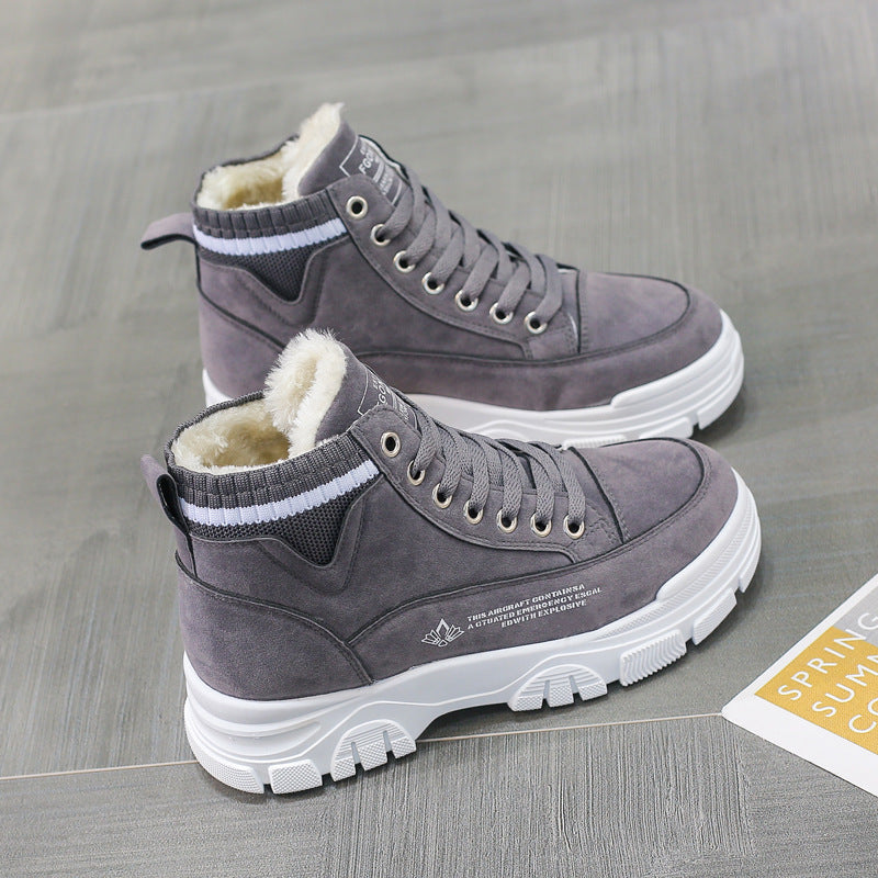 Megan – Damen Schneestiefel mit Warmem Plüsch