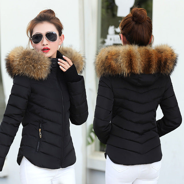 Shirley – Winter Damenparka aus Baumwolle