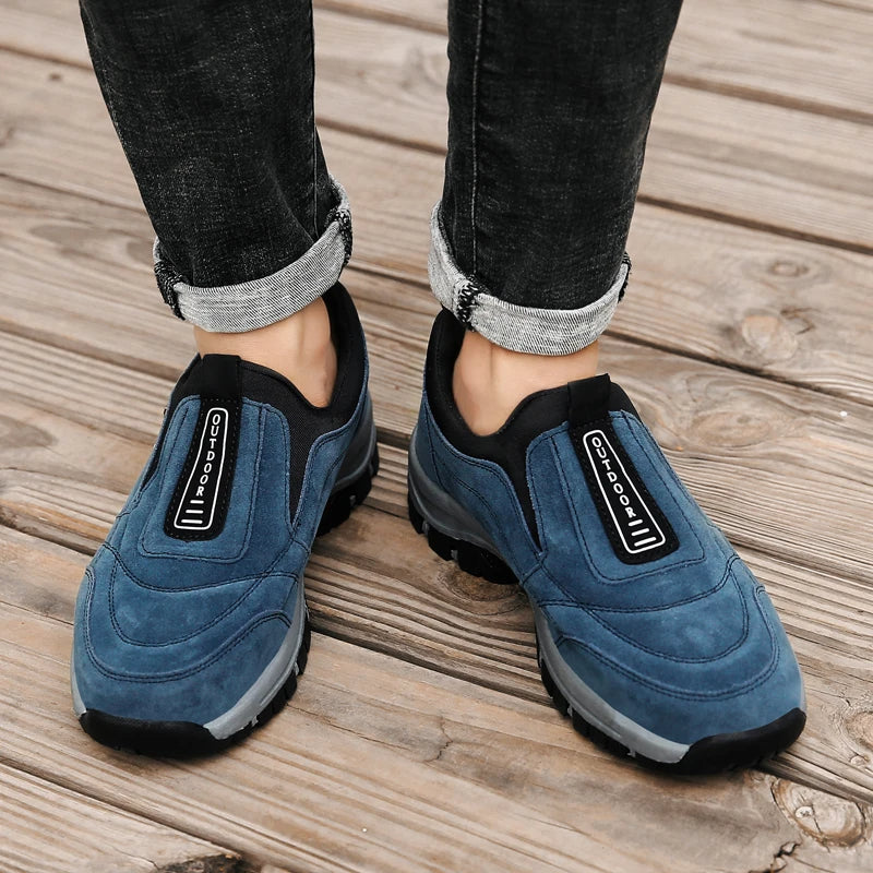 Herren Orthopädische Outdoor Wanderschuhe – Bequeme Slipper für Alltag und Freizeit