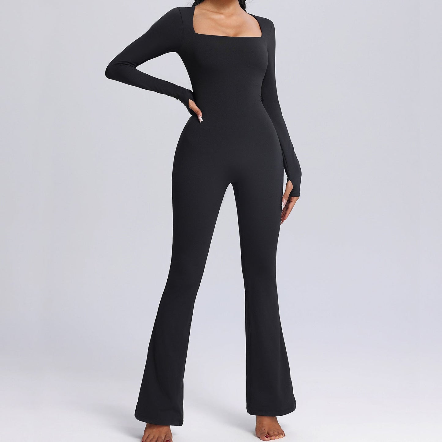 Margaret – Atmungsaktiver Damen-Jumpsuit mit weitem Bein
