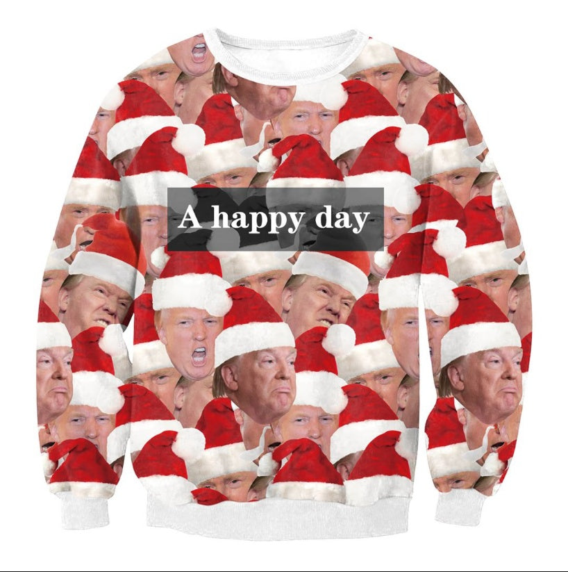 Hayley – Lustiger Weihnachtspullover mit Santa-Elf-Design für Damen