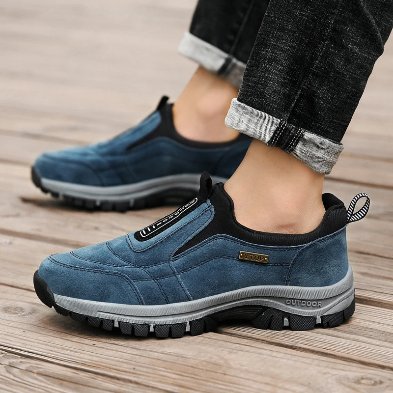 Herren Orthopädische Outdoor Wanderschuhe – Bequeme Slipper für Alltag und Freizeit