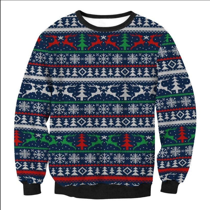 Hayley – Lustiger Weihnachtspullover mit Santa-Elf-Design für Damen