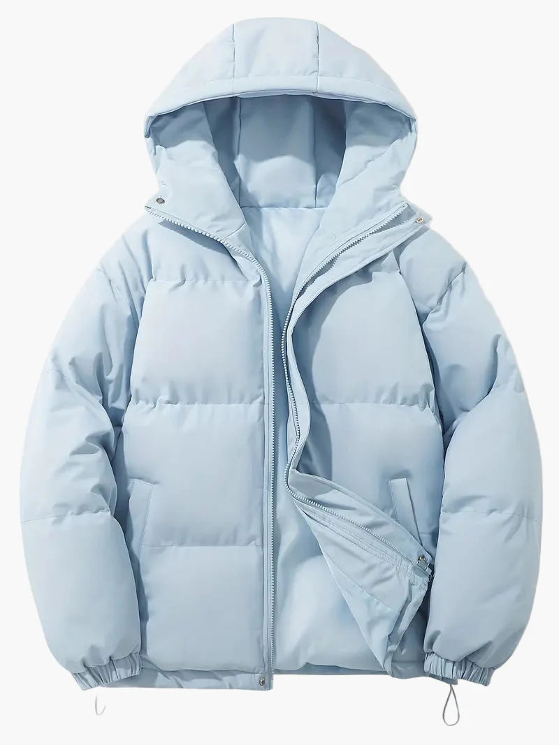 Herren Winter Daunenjacke mit Kapuze – Klassischer Stil für Alltag & Outdoor