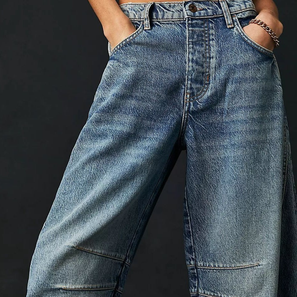 Marie – Weite Damenjeans mit hohem Stretchanteil
