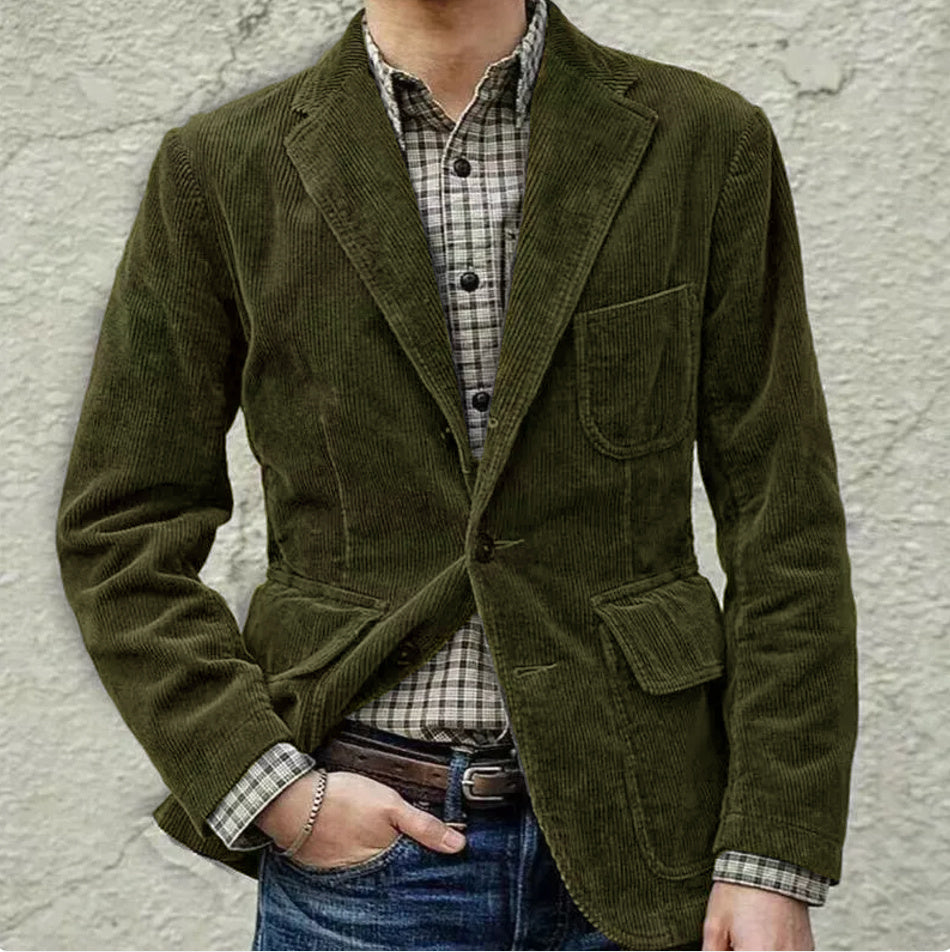Rowan – Cordjacke für Herren im Casual-Stil