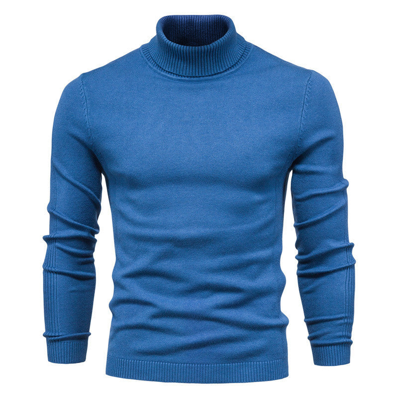 Frederick – Herren Strickpullover mit Hohem Kragen