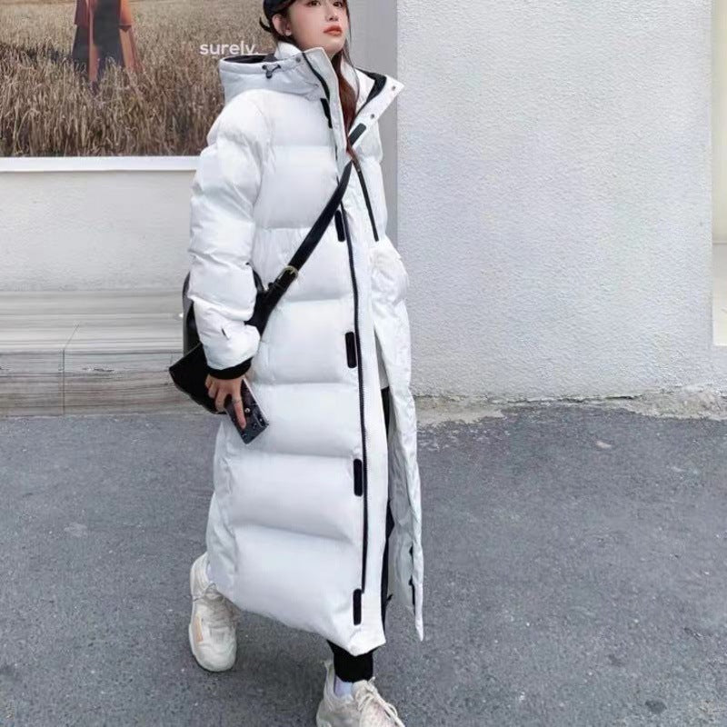 Catherine – Mittellanger Damen-Daunenmantel im koreanischen Stil