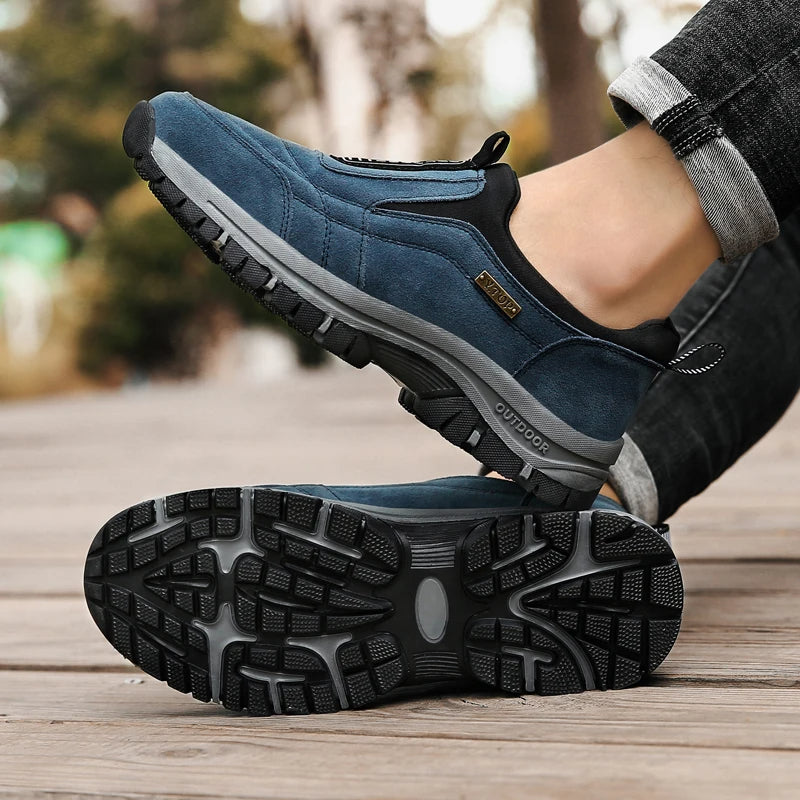Herren Orthopädische Outdoor Wanderschuhe – Bequeme Slipper für Alltag und Freizeit