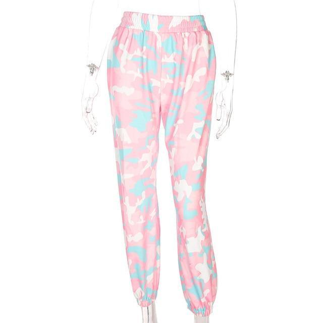 Jane – Camouflage Haremshose für Damen