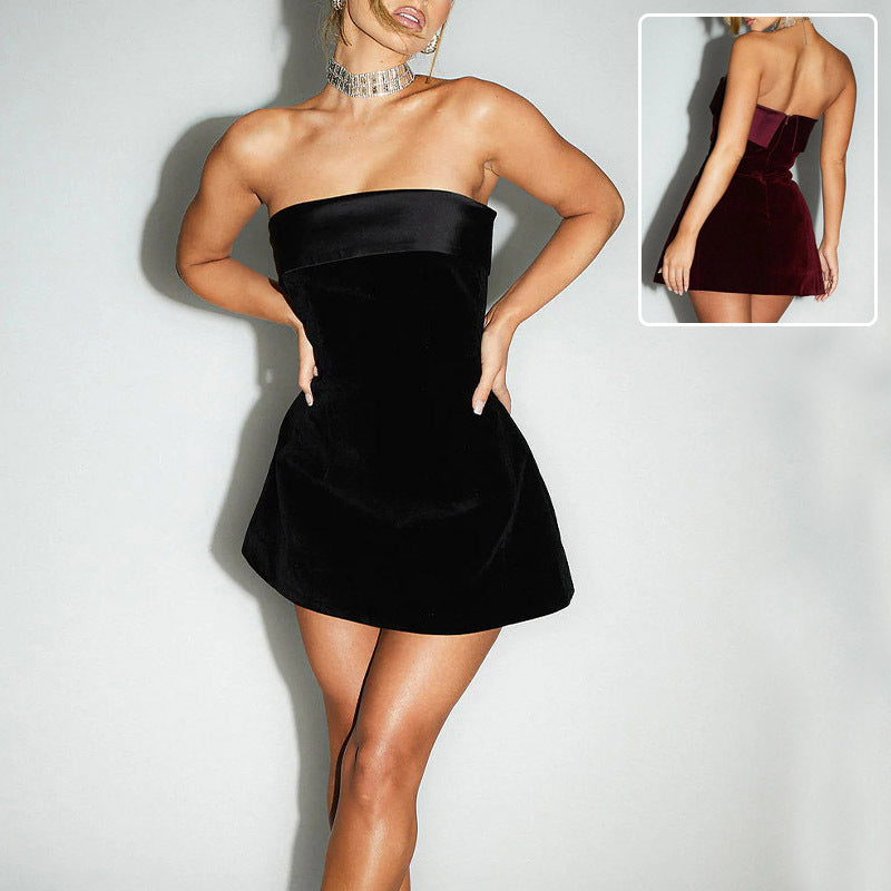 Juliet – Modisches A-Linien-Kleid mit Reißverschluss