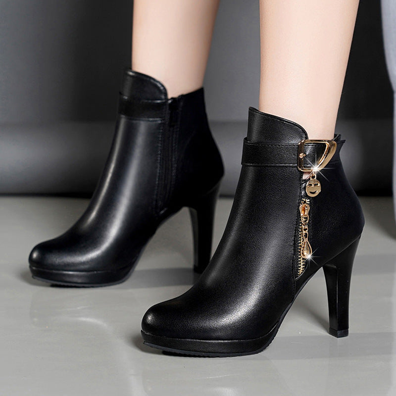 Jennifer – Damenlederstiefel für den Herbst